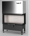 Bruciatore a legna angolare Heatro 81L/PH- 97cm