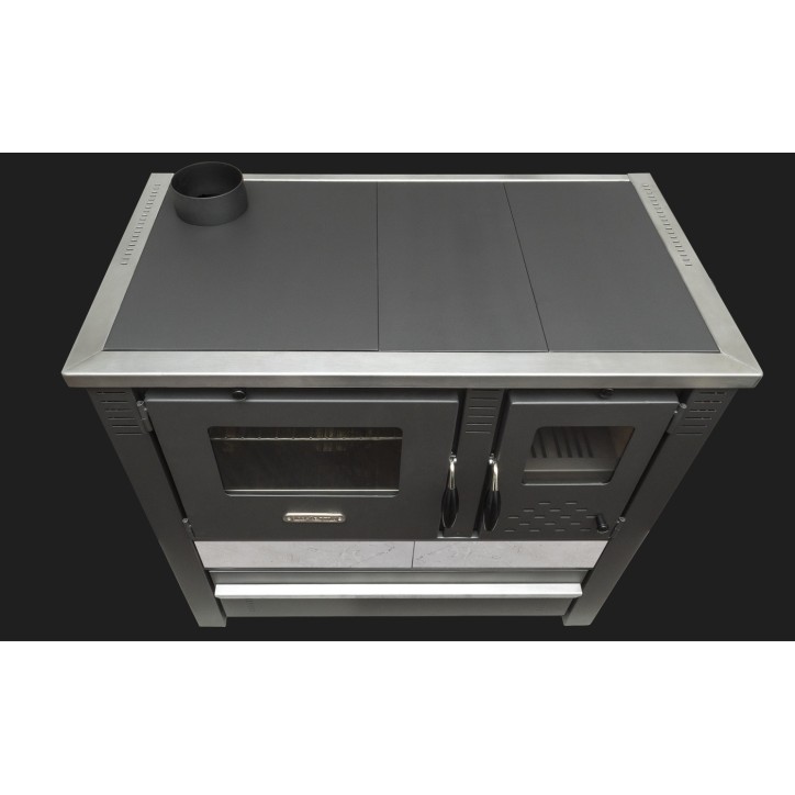 Cucina in legno moka PANONIA + forno 90 cm Cucina in legno moka PANONIA + forno 90 cm