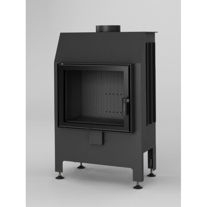 Bruciatore a legna Heatro 55 nero -66 cm