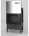 Insert à bois Heatro 55H noir- 66cm