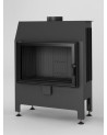 Bruciatore a legna Heatro 69 nero- 80cm