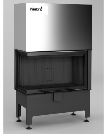 Insert à bois d'angle Heatro 69L/PH- 85cm