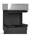Bruciatore a legna Volcano 3PLh nero 70 cm