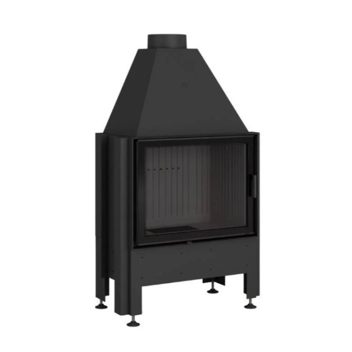 Insert à bois Volcano 1VT-S noir 71 cm