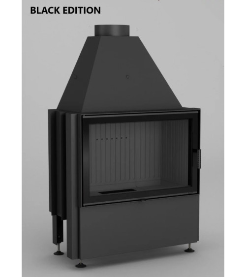 Insert à bois Volcano AT noir 79 cm
