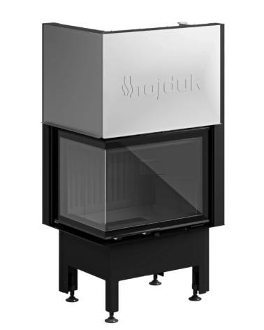 Insert à bois d'angle Smart 2L/PXTh 66 cm