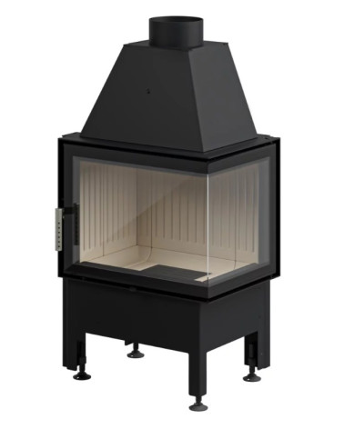 Insert à bois d'angle Smart 2L/PXT 57 cm