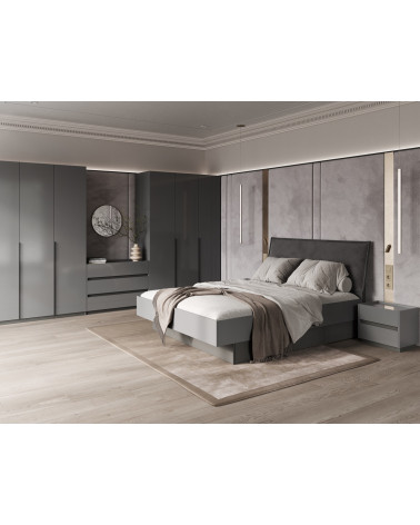Dormitorio completo TEO antracita