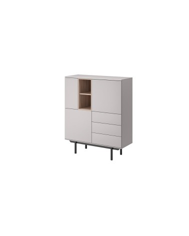 Buffet haut INOX gris 100 x 121 cm