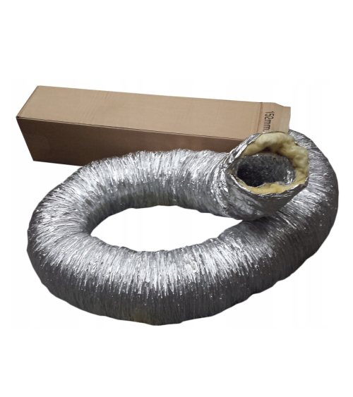 Kit de distribución de aire caliente para chimenea - 5 piezas, 120 m²