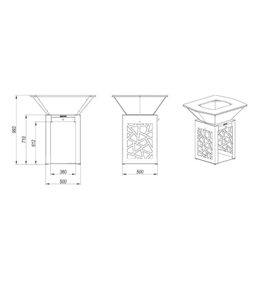 Foyer d'extérieur Athena II