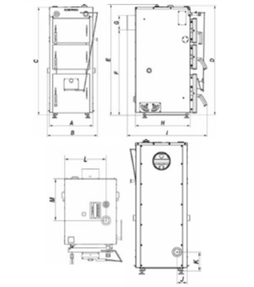 Legno - AGRO 10 kW Caldaia