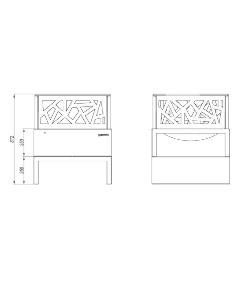 Foyer d'extérieur Cassiopée haut