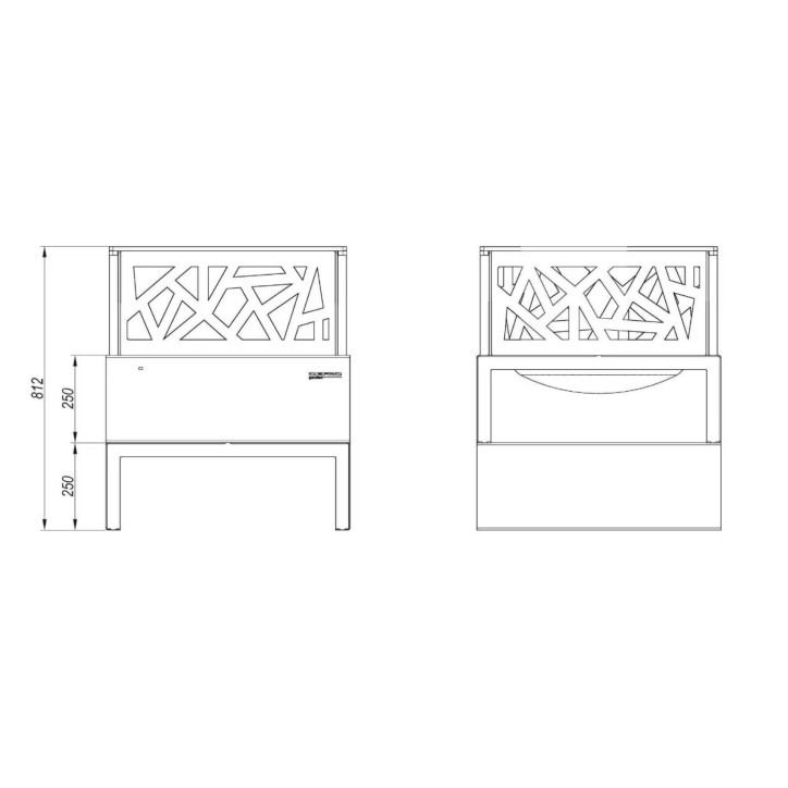 Foyer d'extérieur Cassiopée haut