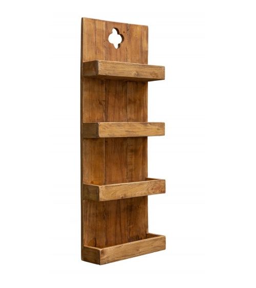 Etagère Hemingway 80cm acajou
