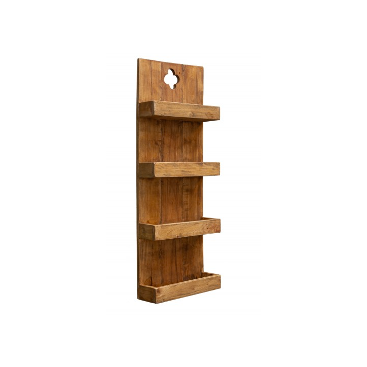 Etagère Hemingway 80cm acajou