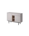 Buffet INOX gris 125 x 89 cm