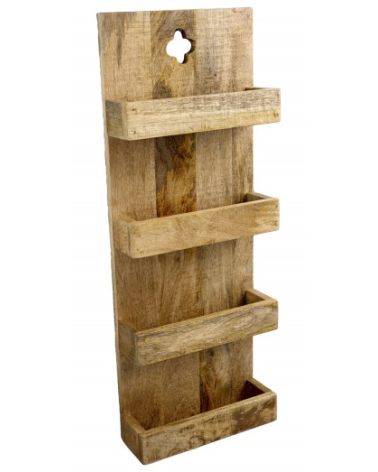 Scaffale Hemingway 80 cm mogano