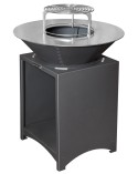 Barbecue FIESTA gris 75 cm