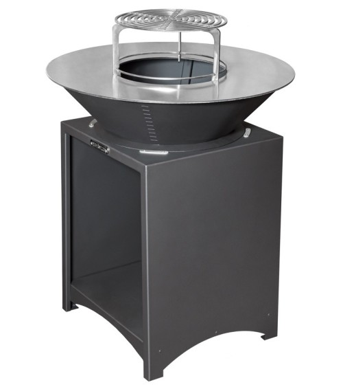 Barbecue FIESTA gris 75 cm