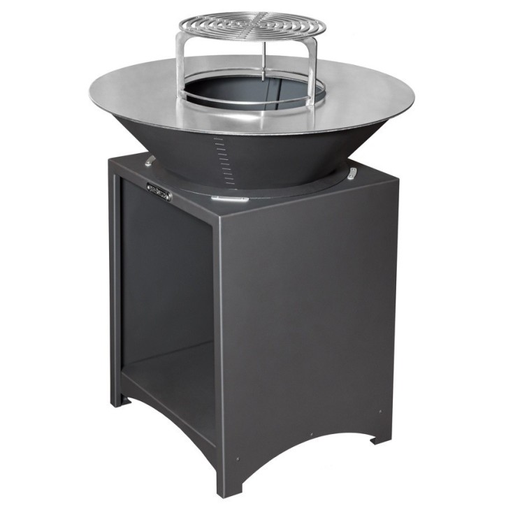 Barbecue FIESTA gris 75 cm