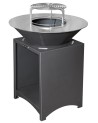 Barbecue FIESTA gris 75 cm