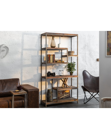 Etagère Barracuda 186cm bois recyclé