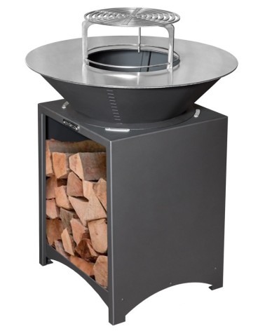 Barbecue FIESTA gris 75 cm