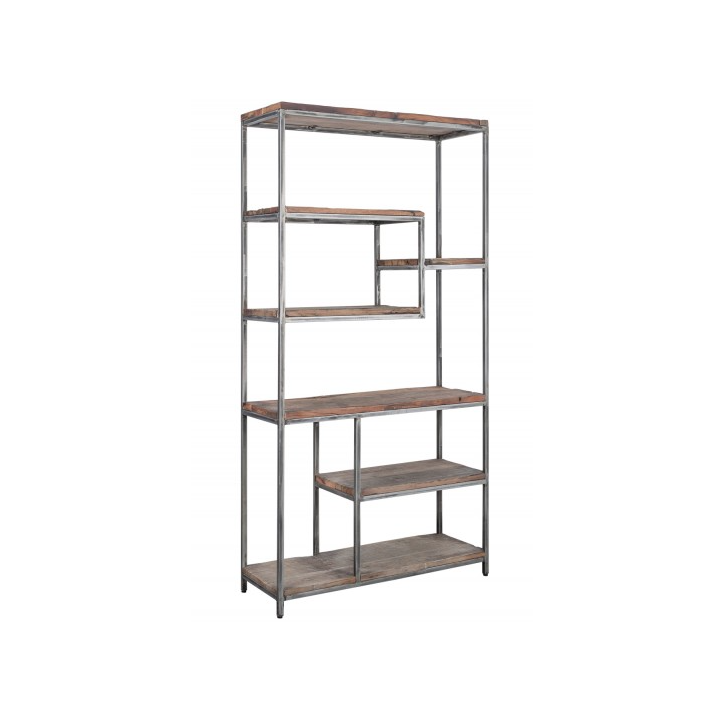 Scaffale Barracuda 186 cm legno riciclato
