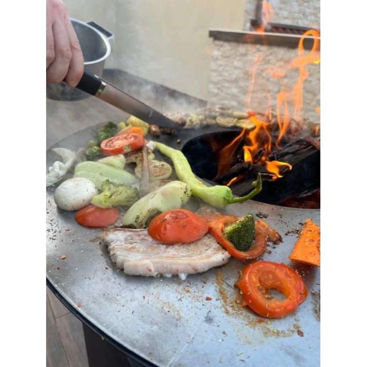 Barbecue FIESTA gris 75 cm