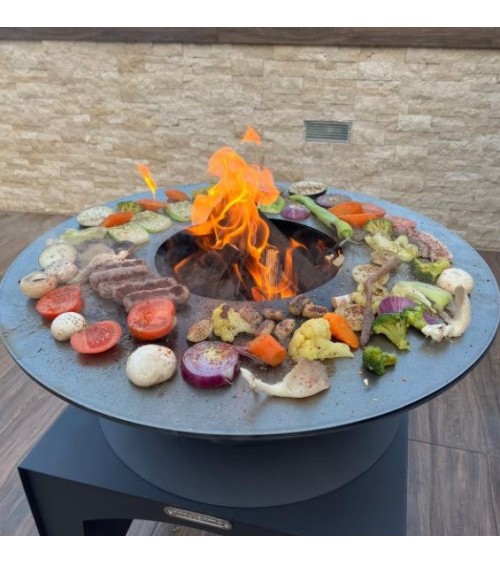 Barbecue FIESTA gris 75 cm