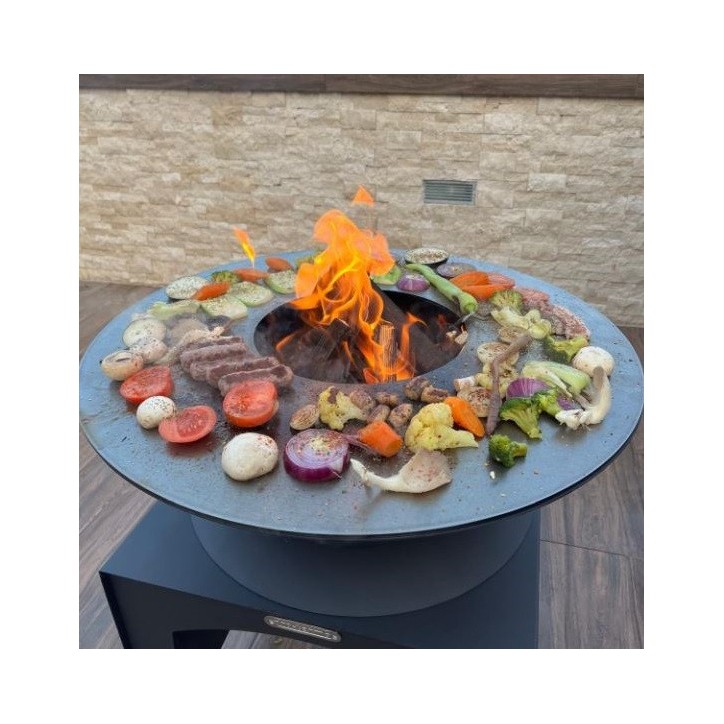 Barbecue FIESTA gris 75 cm