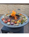 Barbecue FIESTA gris 75 cm