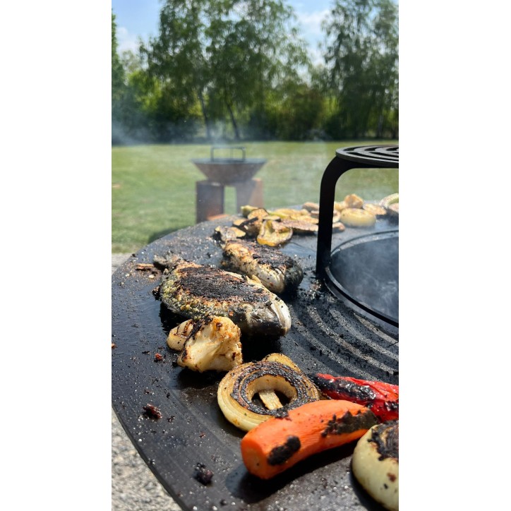 Barbecue FIESTA gris 75 cm