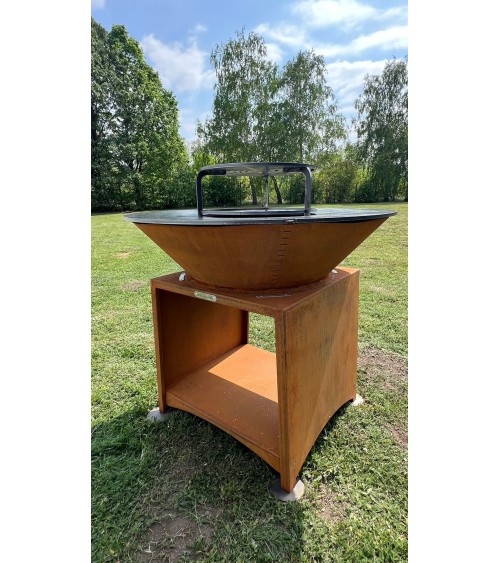 Barbecue FIESTA rouille 75 cm