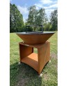Barbecue FIESTA rouille 75 cm