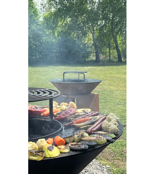 Barbecue FIESTA rouille 75 cm