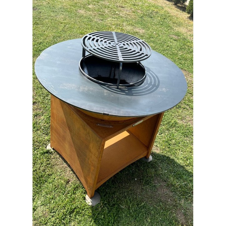 Barbecue FIESTA rouille 75 cm