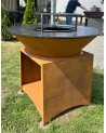 Barbecue FIESTA rouille 75 cm
