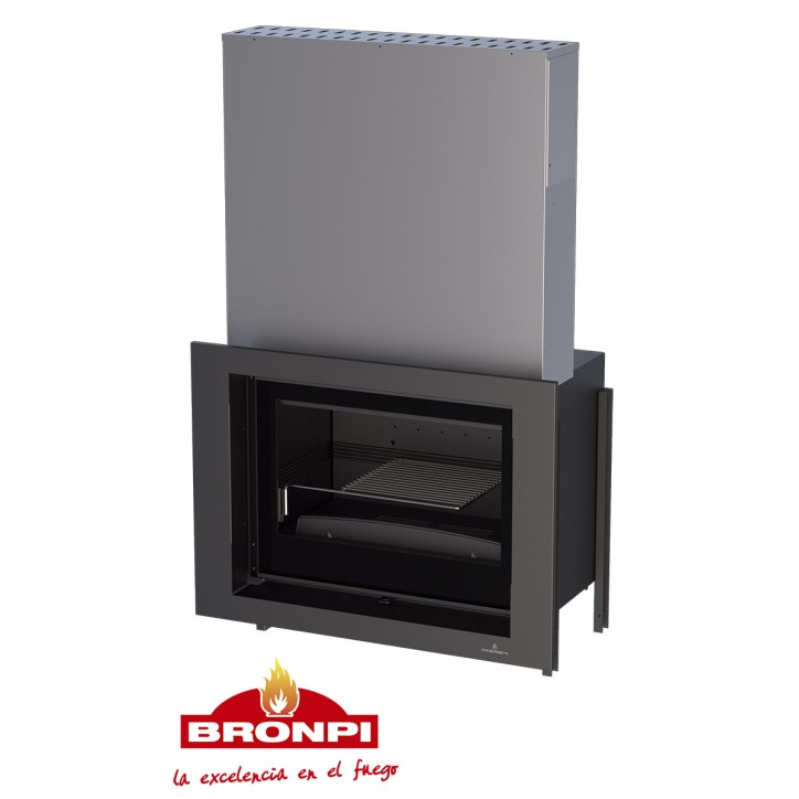 Inserto para chimenea de leña PARIS 90V G - 15kw