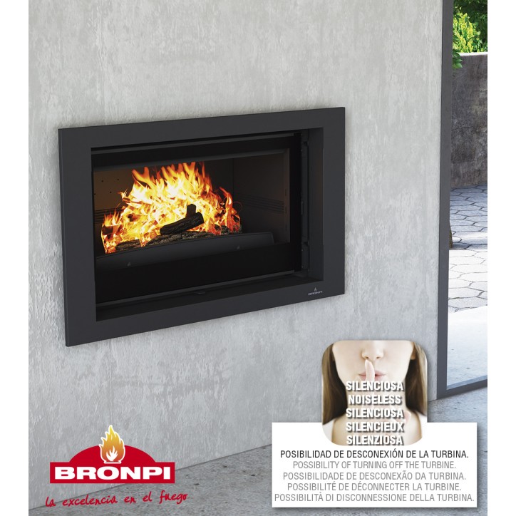 Insert cheminée à bois PARIS 90V G - 15kw Insert cheminée à bois PARIS 90V G - 15kw
