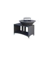 Barbecue FIESTA ISLAND GRIS 75 cm