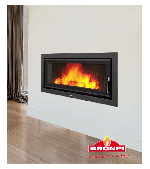 Inserto para chimenea de leña LONDRES VISION - 21kw