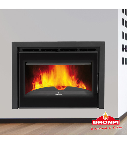 Inserto para chimenea de leña Madrid VISION - 16.5kw