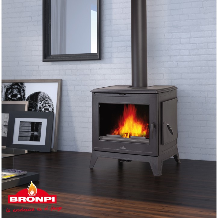 Poêle à bois en fonte DERBY - 14.3kw
