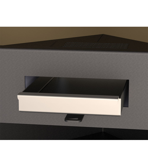 Poêle à bois en fonte côtés en verre 14 kW MARACAY fabrication européenne sur notre boutique en ligne