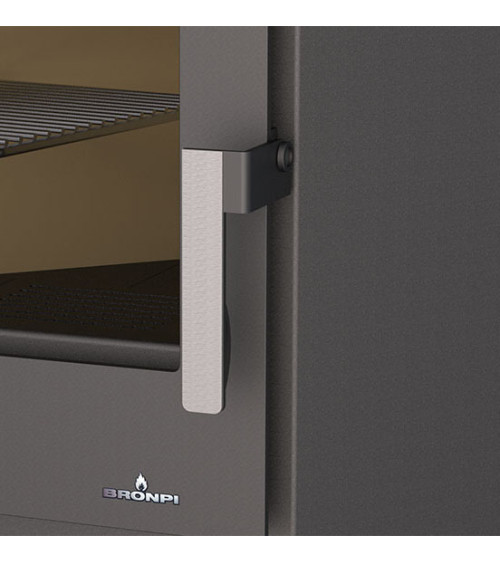 copy of Fogão a lenha em ferro fundido com laterais de vidro 14 kW MARACAY