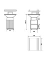BARBECUE QUADRUM VERTICAL