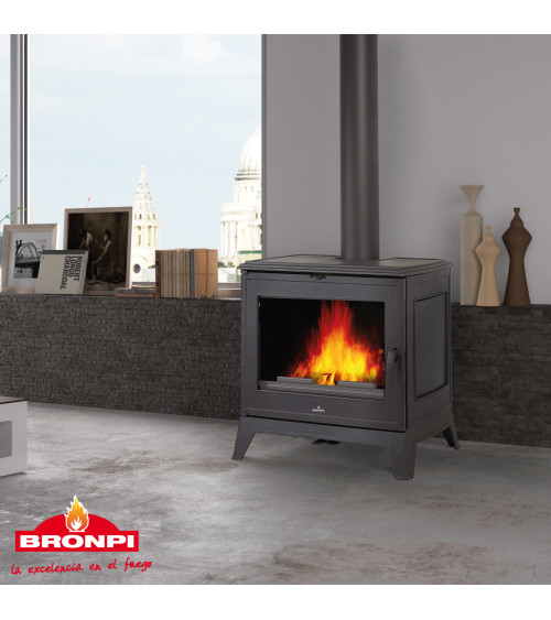 Estufa de leña PRESTON - 14.3kw