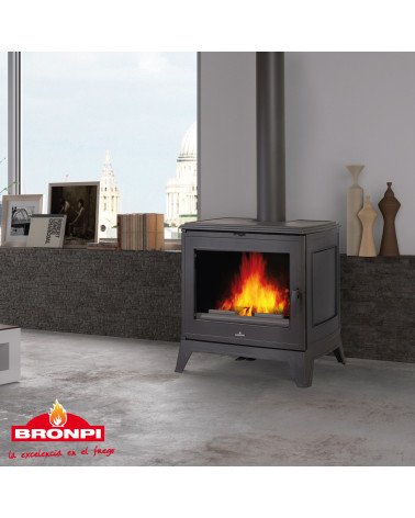 Poêle à bois en fonte PRESTON - 14.3kw